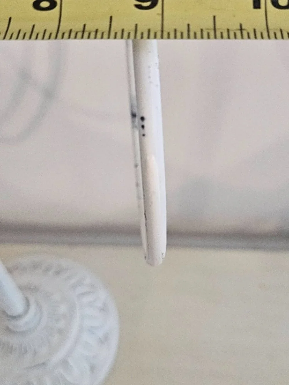 Hand Towel Holder Rack Ring Shabby Chic Distressed Weathered Cottage Bath